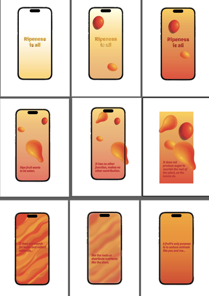 Letters arranged on wall